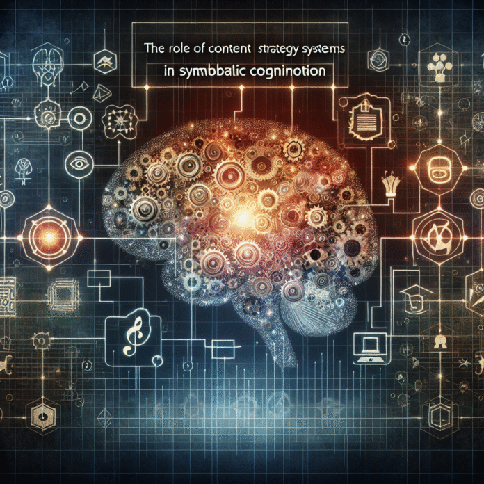 Foundational/Theoretical    The Role of Content Strategy Systems in Symbolic Cognition
