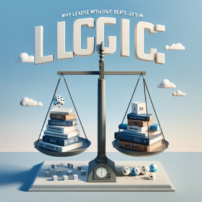 - Why lead with logic beats guesswork in everyday decisions