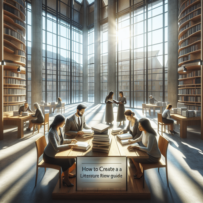 How To Create a Literature Review Planning Guide