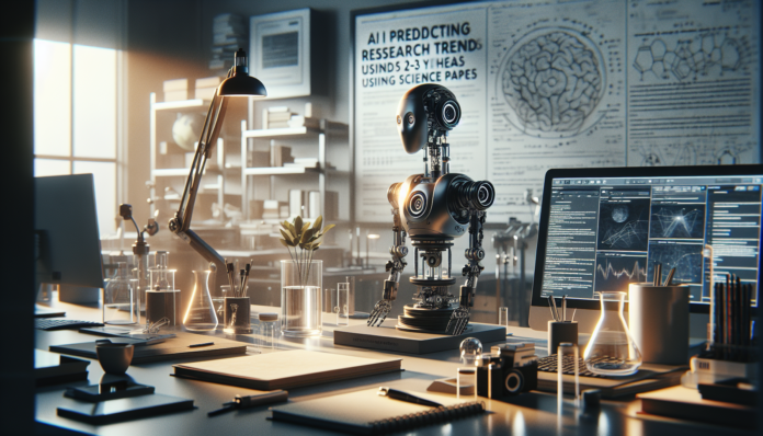 AI Predicts Research Trends 2-3 Years Ahead from Science Papers