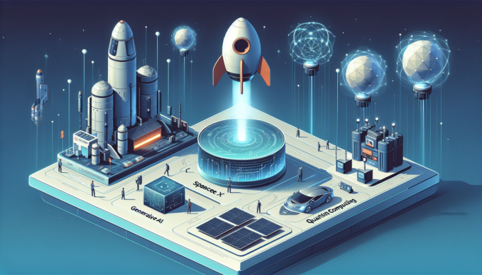 Invest in Generative AI, SpaceX, Quantum Computing, and Robotaxis