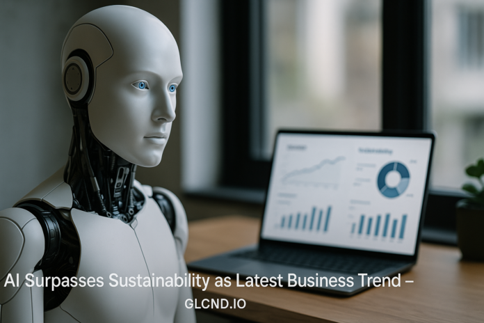 AI Surpasses Sustainability as Latest Business Trend