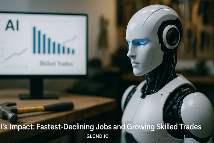 AI's Impact: Fastest-Declining Jobs and Growing Skilled Trades