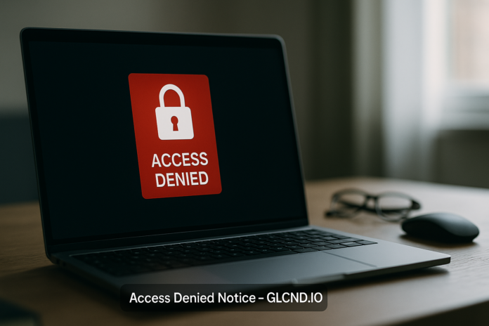 Access Denied Notice