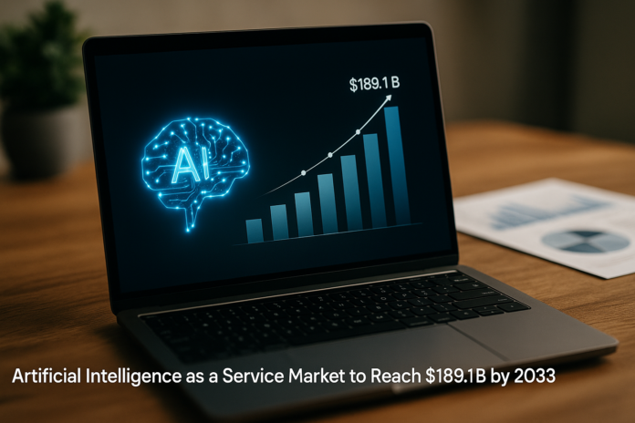 Artificial Intelligence as a Service Market to Reach $189.1B by 2033