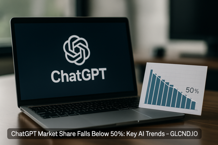 ChatGPT Market Share Falls Below 50%: Key AI Trends