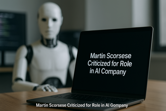Martin Scorsese Criticized for Role in AI Company