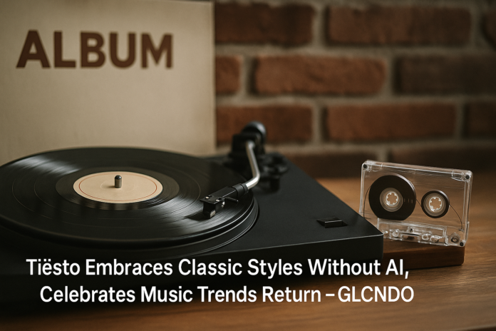 Tiësto Embraces Classic Styles Without AI, Celebrates Music Trends Return