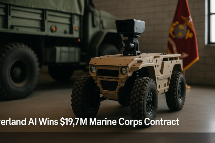 Overland AI Wins $19.7M Marine Corps Contract
