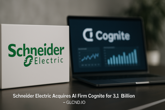 Schneider Electric Acquires AI Firm Cognite for $3.1 Billion
