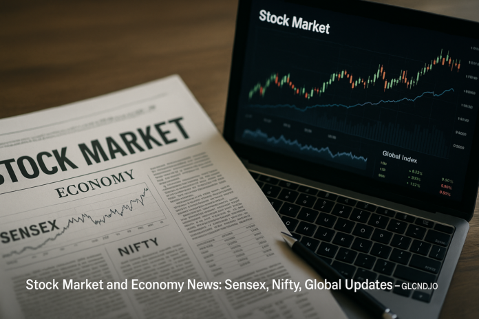 Stock Market and Economy News: Sensex, Nifty, Global Updates